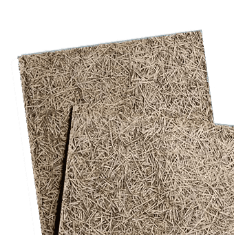 Savolit Plus wood-wool board — breathable plaster background for lime plastering systems
