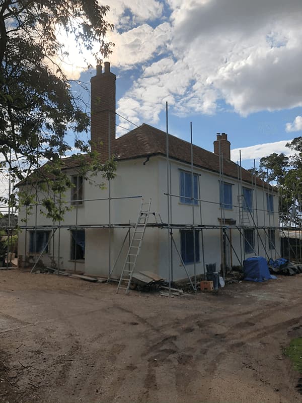 Ovington hall re lime render - Image 15
